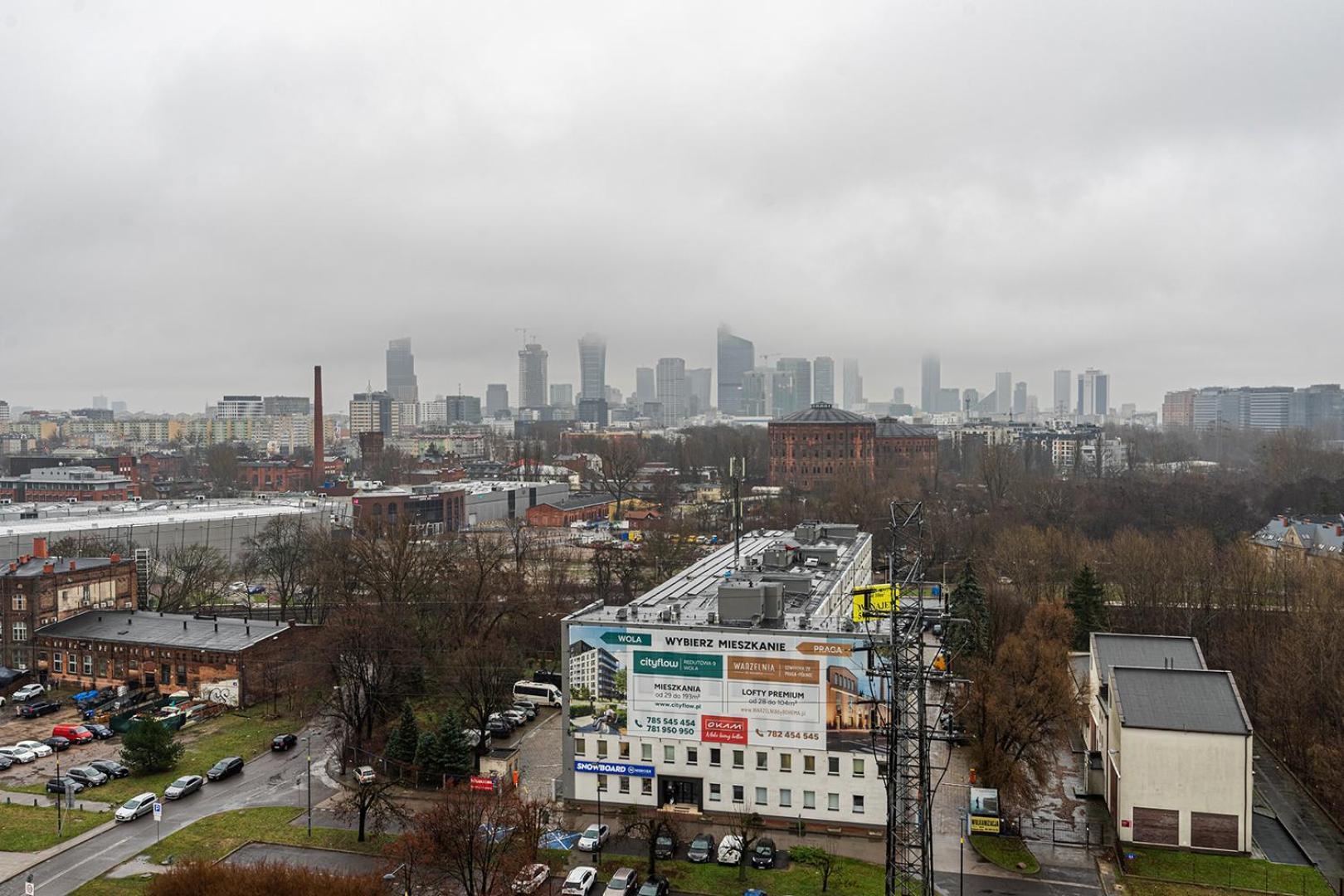 12Th Floor Wola Modern Apartment Варшава Экстерьер фото